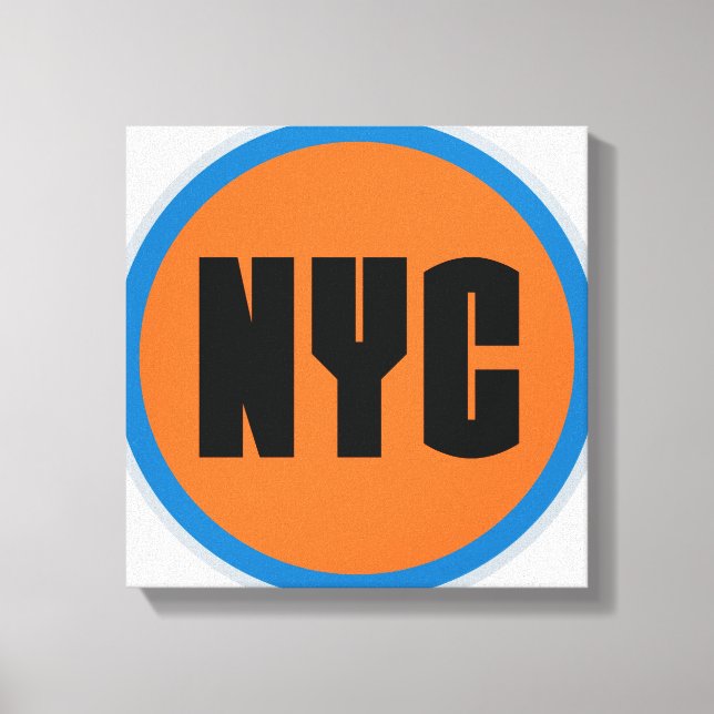 NYC Wrapped Canvas Leinwanddruck (Vorderseite)