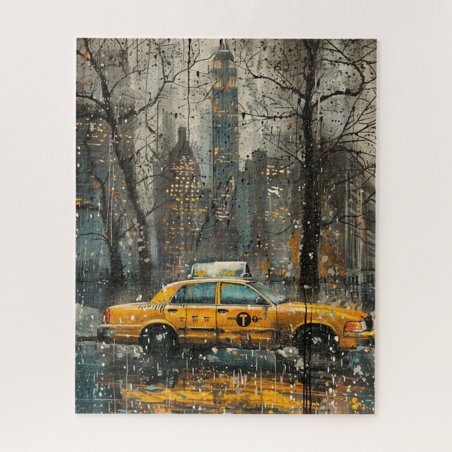 NYC Yellow Cab II Puzzle (Vertikal)
