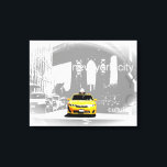 Nyc Yellow Taxi Brooklyn Bridge Pop Leinwanddruck<br><div class="desc">New York City Nyc Yellow Taxi Brooklyn Bridge Pop</div>