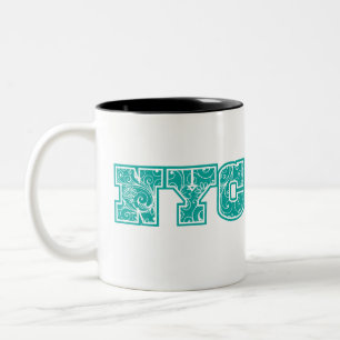 NYC ZWEIFARBIGE TASSE