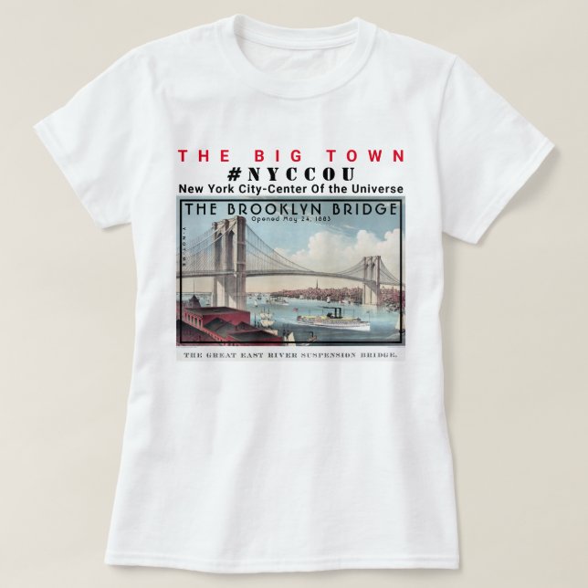 NYCCOU DIE GROSSE STADT BB T-Shirt (Design vorne)
