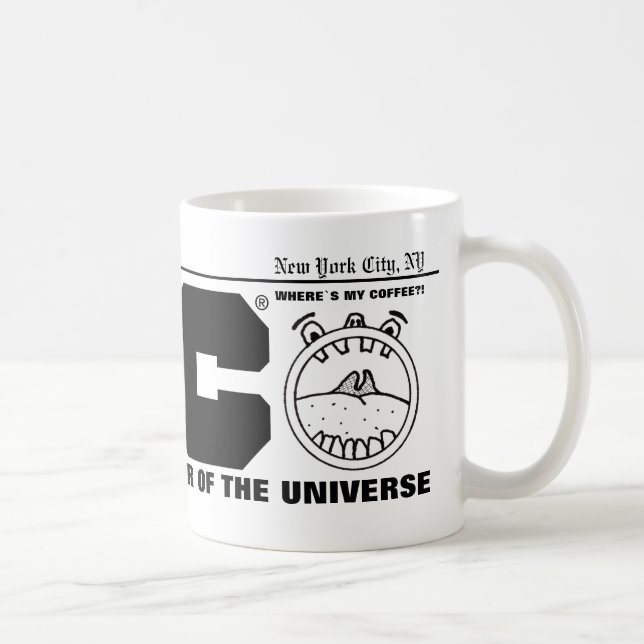 NYCCOU NYC SCHREIENDE-KOPF KAFFEETASSE (Rechts)