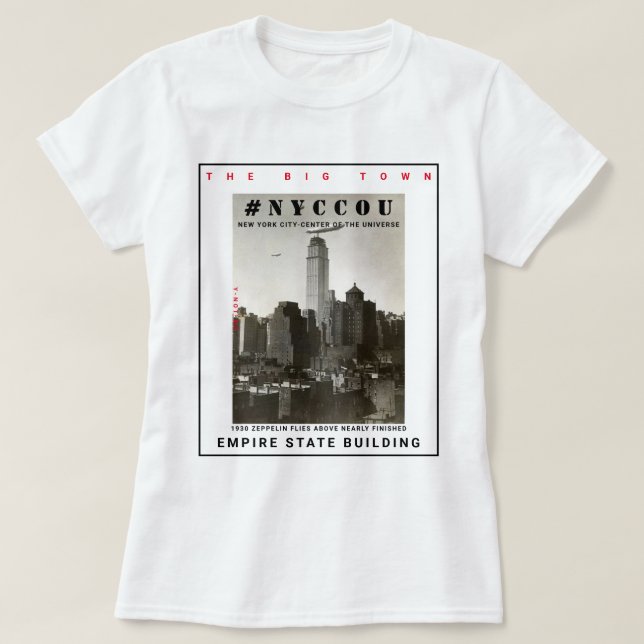 NYCCOU #NYCCOU EMPIRE STATE4a T-Shirt (Design vorne)