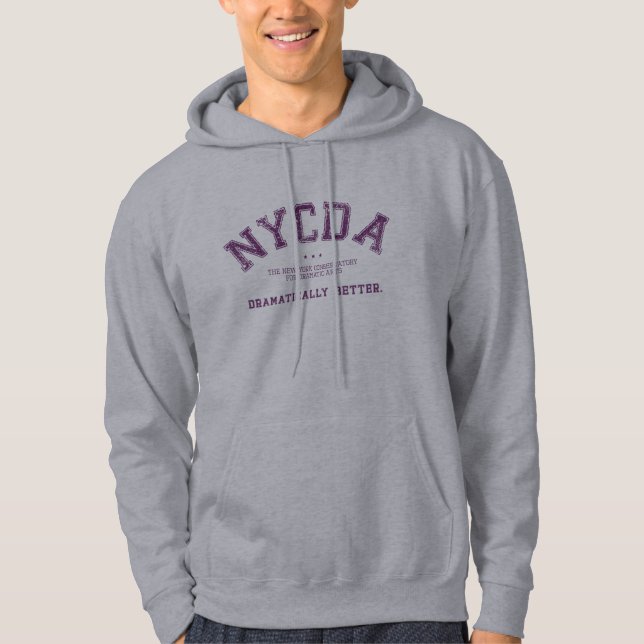 NYCDA Heide-GrauHoodie Hoodie (Vorderseite)