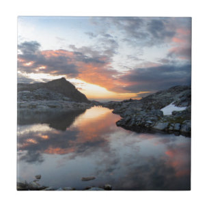 Nydiver Lakes Sunrise 2 - Ansel Adams Wilderness Fliese