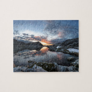 Nydiver See-Sonnenaufgang 2 - Ansel Adams Wildnis Puzzle