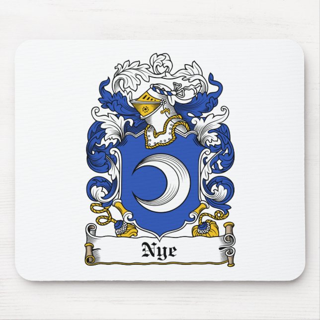 Nye Familienwappen Mousepad (Vorne)