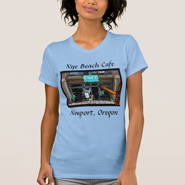 NyeBeach Cafe Tshirt Womens (Vorderseite)