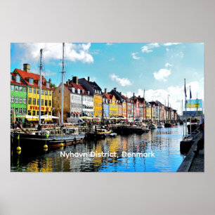 Nyhavn-Distrikt, Dänemark, Poster