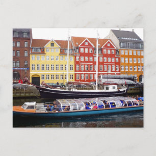 Nyhavn-Fähre Postkarte
