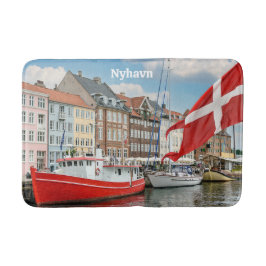 Nyhavn Kopenhagen Dänemark Badematte