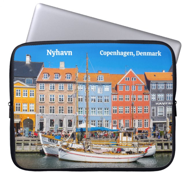 Nyhavn Kopenhagen Dänemark Laptopschutzhülle (Vorderseite)