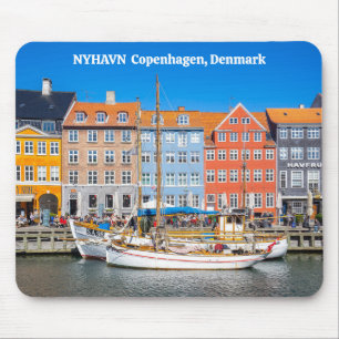 Nyhavn Kopenhagen Dänemark Mousepad