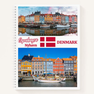 Nyhavn Kopenhagen Dänemark Notizbuch
