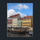 Nyhavn Kopenhagen Dänemark Postkarte<br><div class="desc">Hallo ! Hoffe,  dass dir dieses Foto,  das ich genommen habe! Füge deinen eigenen Text hinzu und Karo meine Shops für mehr!</div>