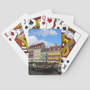 Nyhavn Kopenhagen Dänemark Spielkarten