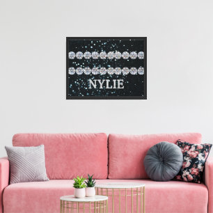 Nylie Diamonds Leinwandbild auf Spannrahmen Leinwanddruck