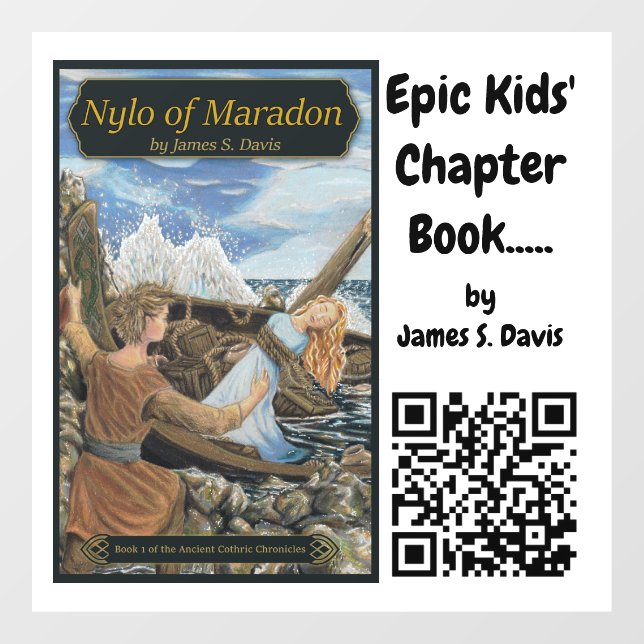 Nylo von Maradon Window Cling Fensteraufkleber (Blatt)