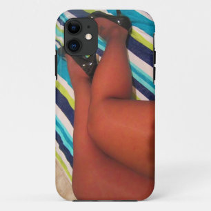 Nylon-Oberschenkel in Shiny Pumps Schuhe Case-Mate iPhone Hülle