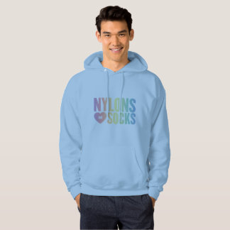 Nylonsandsocks Regenbogen-Logo Hoodie