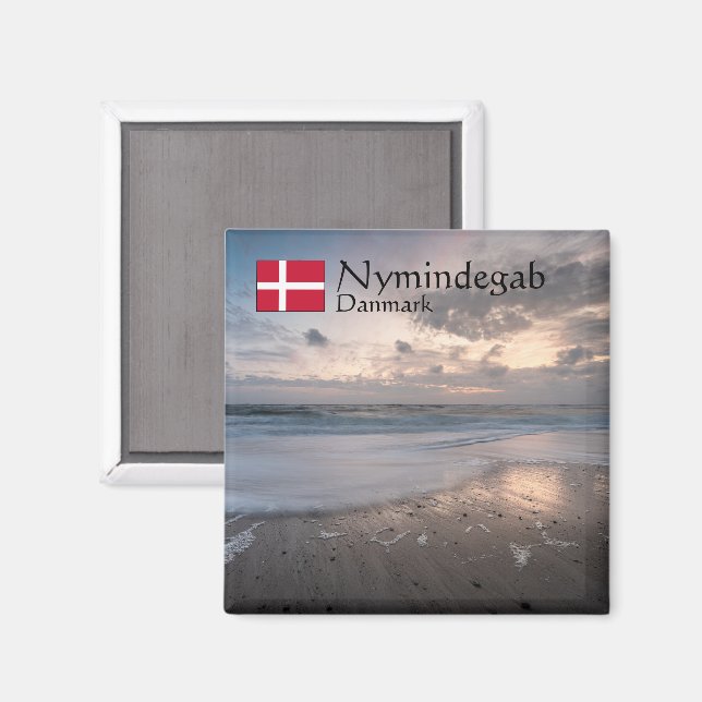 Nymindegab Dänemark Magnet (Vorderseite/Rückseite)
