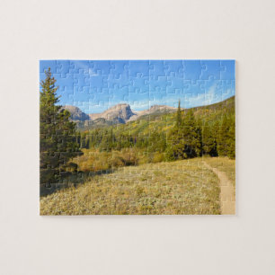 Nymph Lake Trail im frühen Herbst Puzzle