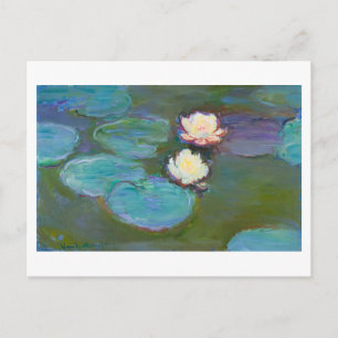 "NYMPHAES" 1897-98 CLAUDE MONET POSTKARTE