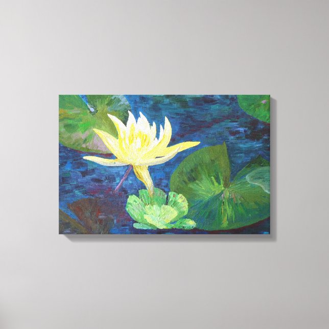 Nymphea Leinwanddruck (Vorderseite)
