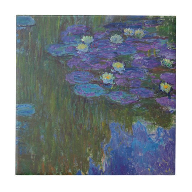 Nymphéas en fleur | 1914-17 fliese (Vorderseite)