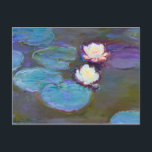 Nympheas von Claude Monet Postkarte<br><div class="desc">Nympheasby Claude Monet</div>