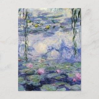 Nympheas von Claude Monet (Water Lilly) Postkarte