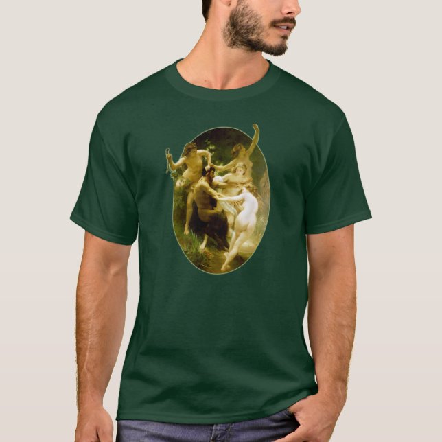 Nymphen und Satyr-T-Shirt T-Shirt (Vorderseite)