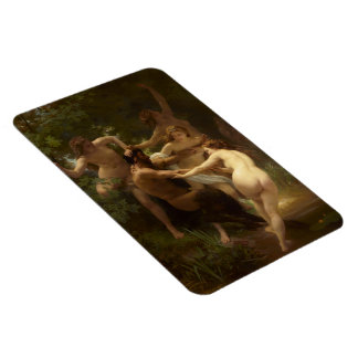 Nymphen und Satyr von William-Adolphe Bouguereau Magnet
