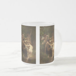 Nymphen und Satyr von William-Adolphe Bouguereau Mattglastasse