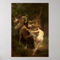 Nymphen und Satyr von William-Adolphe Bouguereau