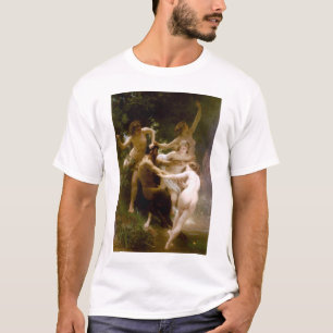 Nymphen und Satyr, William-Adolphe Bouguereau T-Shirt
