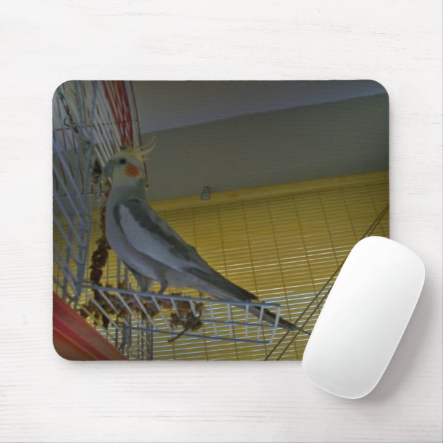 Nymphensittich-Mauspad Mousepad (Mit Mouse)