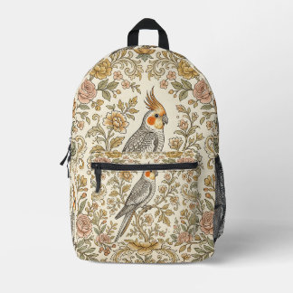 Nymphensittich-Rucksack - Sonnenlicht-Rastplatz Bedruckter Rucksack