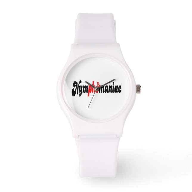 Nymphomanisch Armbanduhr (Vorderseite)