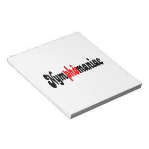 Nymphomanisch Notizblock