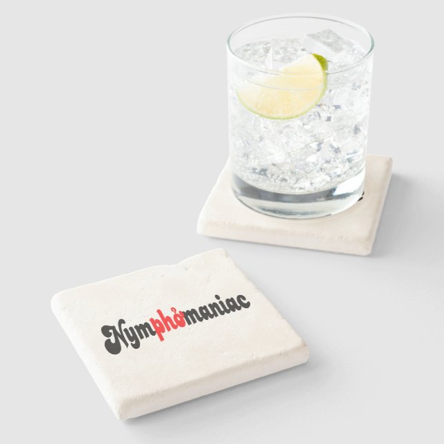 Nymphomanisch Steinuntersetzer (Seitenansicht)