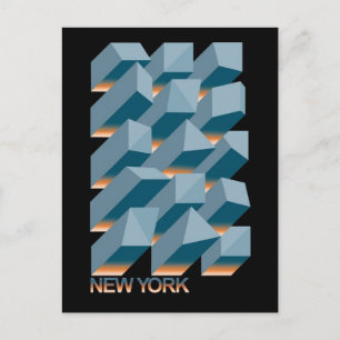 NYNY Broadway Post Card Postkarte