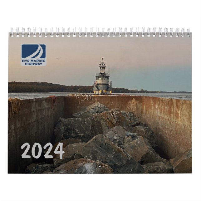NYS Marine Highway - Tugs at Work 2024 Calendar Kalender (Titelbild)