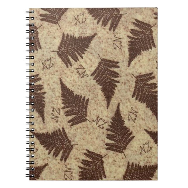 NZ Fern-Notebook Notizblock (Vorderseite)