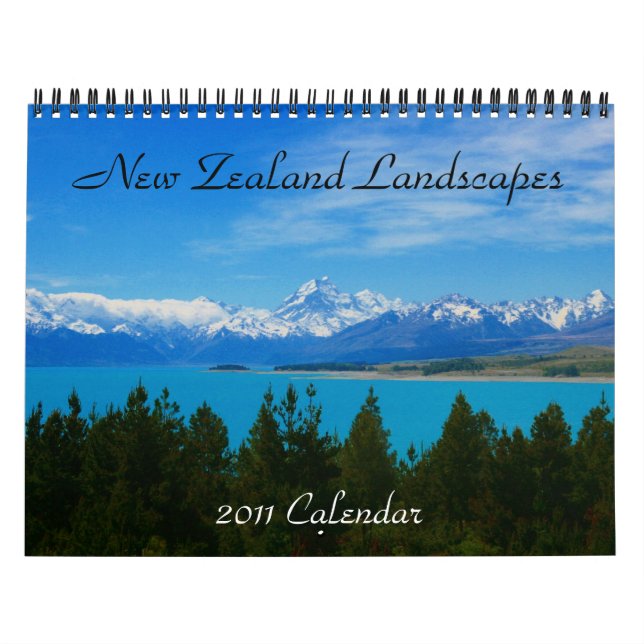 NZ gestaltet Kalender 2011 landschaftlich (Titelbild)