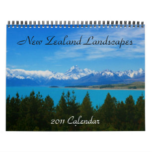 NZ gestaltet Kalender 2011 landschaftlich