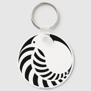 NZ Kiwi / Silver Fern Schlüsselanhänger