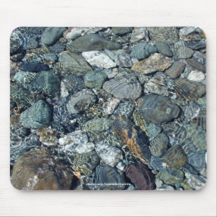 NZ LAKE WATERS & STONES Natursmousepad Mousepad