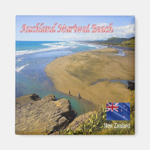 NZ - Neuseeland - Auckland Muriwai - Strand Magnet