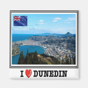 NZ - Neuseeland - Dunedin - I - Liebe Magnet